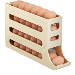 Dispensador de huevos Pro con 4 bases para refrigerador ChickShop Chile.