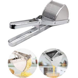 Triturador de patatas de acero inoxidable para cocina ChickShop Chile.