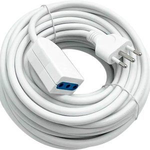 Alargador o extensión eléctrica de 15 metros ChickShop Chile.