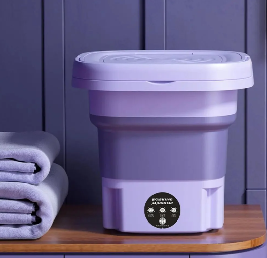 Mini lavadora de ropa plegable ChickShop Chile.
