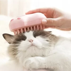 Cepillo Vapor Gato para Chile – ChickShop. Cepillo peine con vapor 3 en 1 para gato ChickShop Chile.