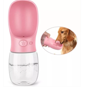 Bebedero Mascota para Chile – ChickShop. Bebedero portátil para mascota con botón ChickShop Chile.