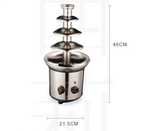 Cascada de chocolate fuente de fondue ChickShop Chile.