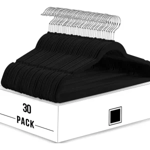 Colgadores Terciopelo para Chile – ChickShop. Set de 30 colgadores de ropa de terciopelo ChickShop Chile.