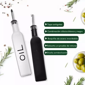 Pack 2 Botellas Aceite Vinagre Soya para Chile – ChickShop. Pack de 2 botellas para aceite, vinagre y soya ChickShop Chile.