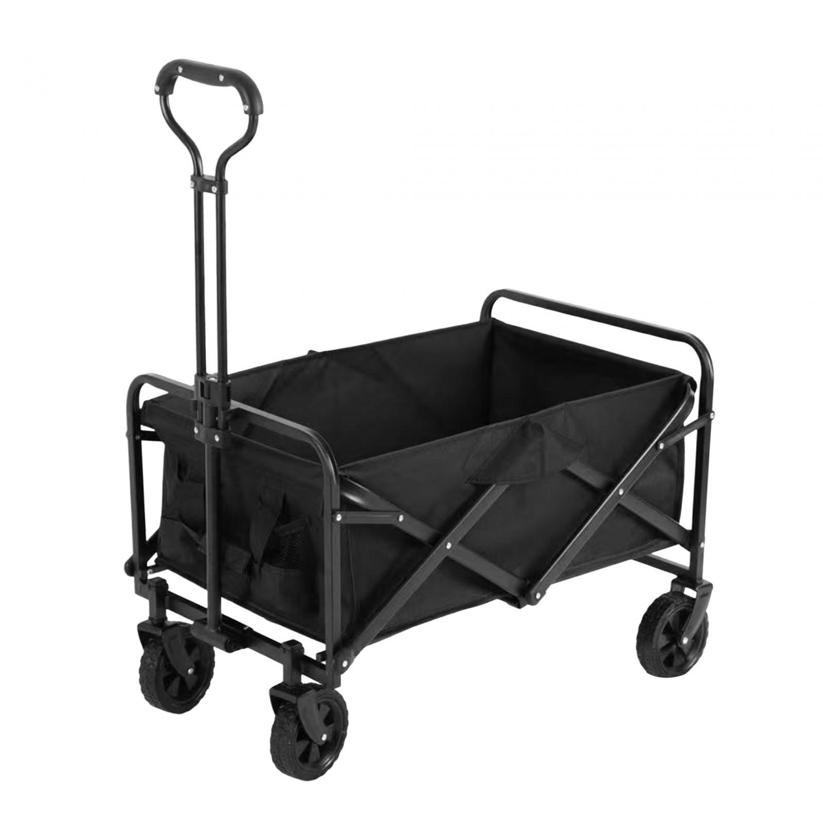 Carrito para compras plegable negro XL ChickShop Chile.