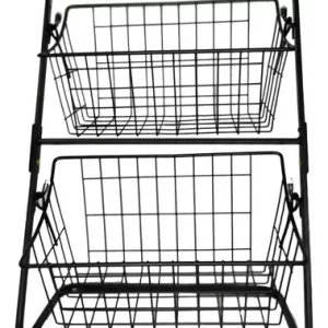 Organizador Canastos Columpio para Chile – ChickShop. Organizador de canastos columpio de hierro para el hogar ChickShop Chile.