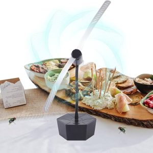 Ventilador de mesa repelente de moscas ChickShop Chile.