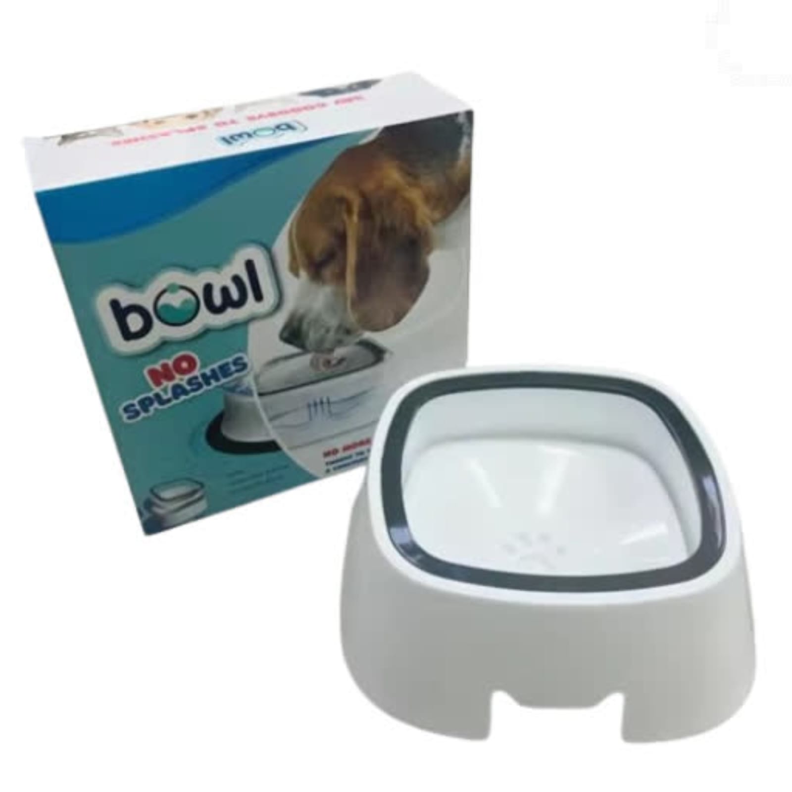 Bebedero antiderrame para perros y gatos ChickShop Chile.